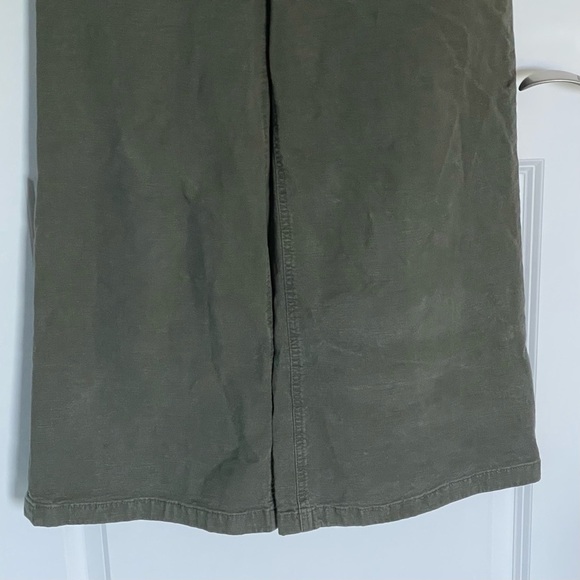 J. Crew Point Sur washed wide-leg crop pant green 35909 - Picture 11 of 12